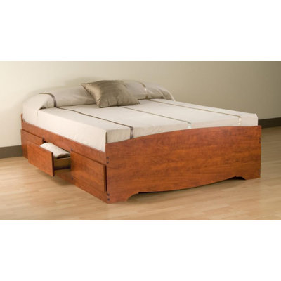Monterey Storage Platform Bed by Prepac -image