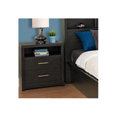 District 2 Drawer Nightstand by Prepac -image