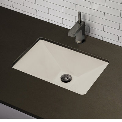 Classically Redefined Pyramidal Undermount Bathroom Sink - 1409