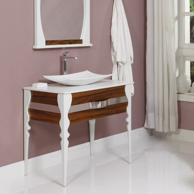 DecoLav Natasha 37" x 23.5" x 32" Bathroom Vanity Set