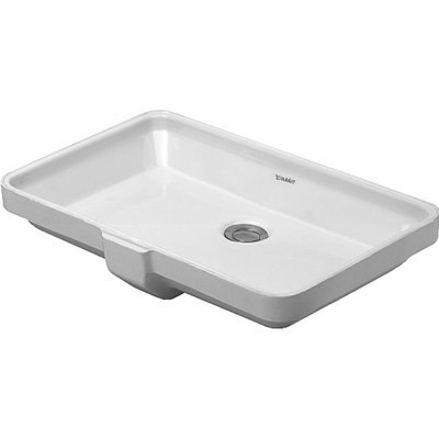 2nd Floor Vanity Basin in White Alpin