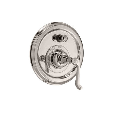 Jado Classic Pressure Balance Diverter Faucet Shower Faucet Trim with Curved Lever Handle
