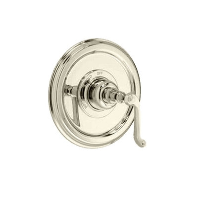 Jado Classic Pressure Balance Thermostatic Faucet Shower Faucet Trim Only with Crystal Lever Handle