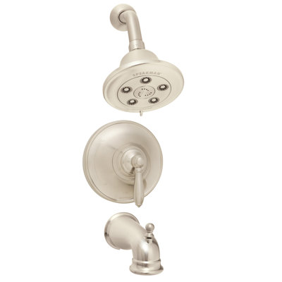 Speakman Alexandria Pressure Balance Valve and Trim Shower Combination and Tub Spout