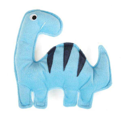 Zanies Dino Bronto Dog Toy