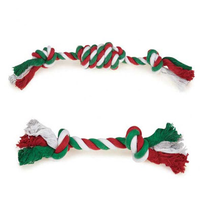 Zanies Santa's Super Stocking Dog Toy (10 Pack)