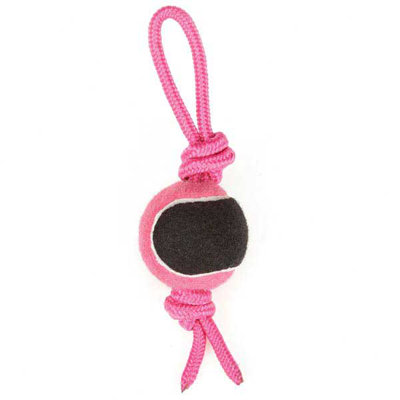 Zanies Tennis Tug Clip Strip Dog Toy (12 Pieces)