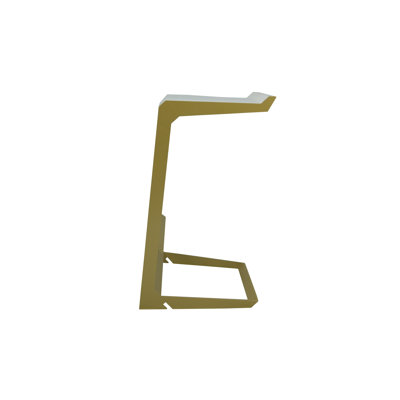 Nolen Niu, Inc. Laso Barstool with Leather Seat