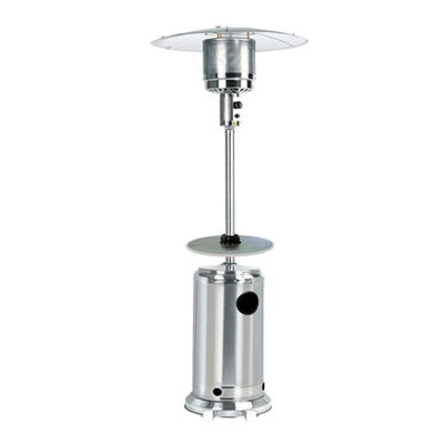 AZ Patio Heaters Tall Propane Patio Heater with Table