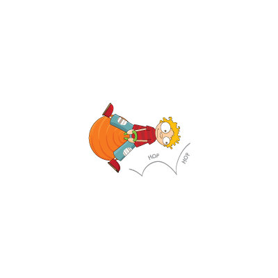 ADZif Ludo Hop Hop Wall Decal