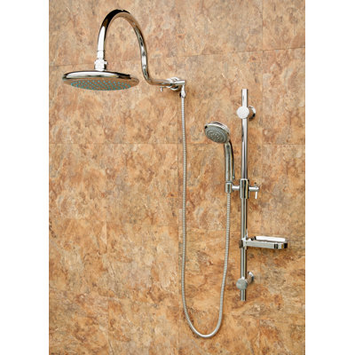 Pulse Showerspas Aqua Rain Diverter Complete Shower System