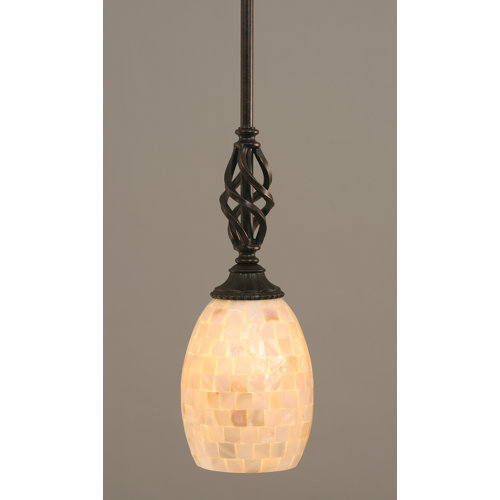 Toltec Lighting Eleganté Mini Pendant With Hang Straight Swivel