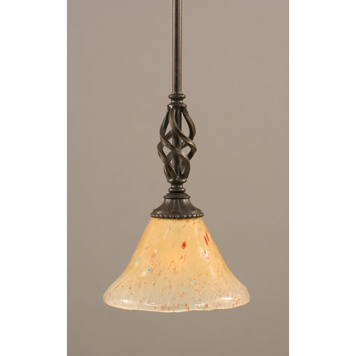 Toltec Lighting Eleganté Mini Pendant With Hang Straight Swivel