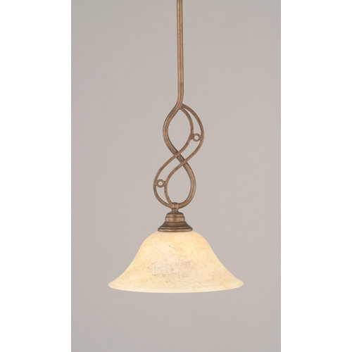 Toltec Lighting Jazz Mini Pendant With Hang Straight Swivel