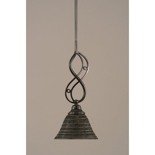 Toltec Lighting Jazz Mini Pendant With Hang Straight Swivel