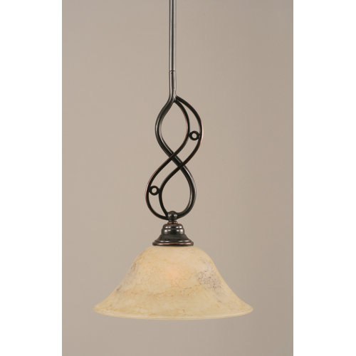 Toltec Lighting Jazz Mini Pendant With Hang Straight Swivel