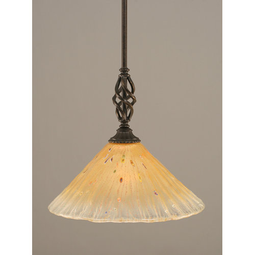 Toltec Lighting Eleganté Mini Pendant With Hang Straight Swivel
