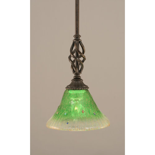 Toltec Lighting Eleganté Mini Pendant With Hang Straight Swivel