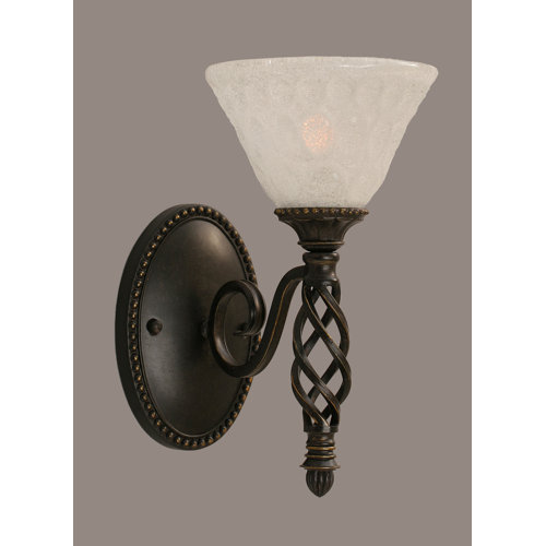 Toltec Lighting Elegante 1 Light Wall Sconce
