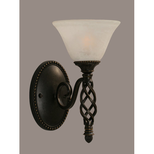 Toltec Lighting Elegante 1 Light Wall Sconce