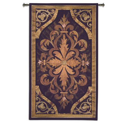 Fine Art Tapestries Wood Inlay Birch BW Tapestry & Reviews Wayfair