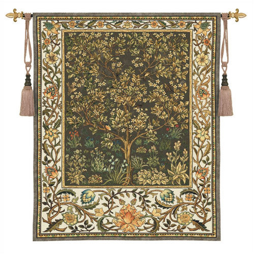 Fine Art Tapestries Tree of Life Umber BW Tapestry & Reviews Wayfair