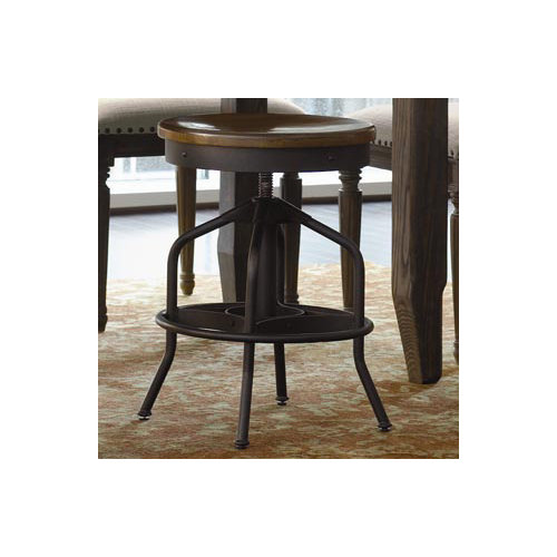 Universal Furniture Great Rooms Adjustable Height Swivel Bar Stool