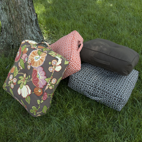 Greendale Home Fashions Outdoor / Indoor Square Floor Pillow & Reviews