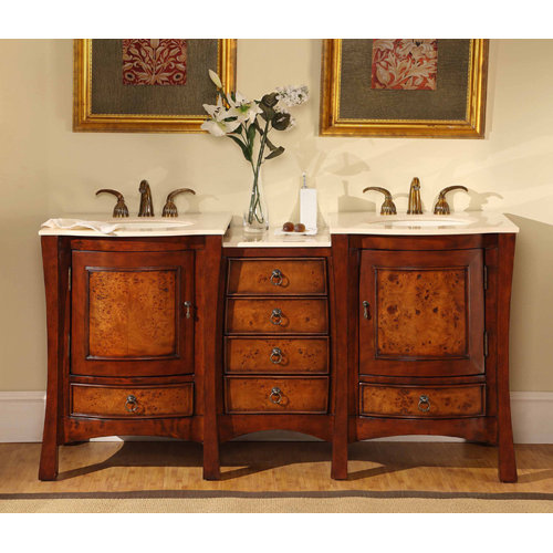  Northampton 67quot; Double Bathroom Vanity Set amp; Reviews  Wayfair