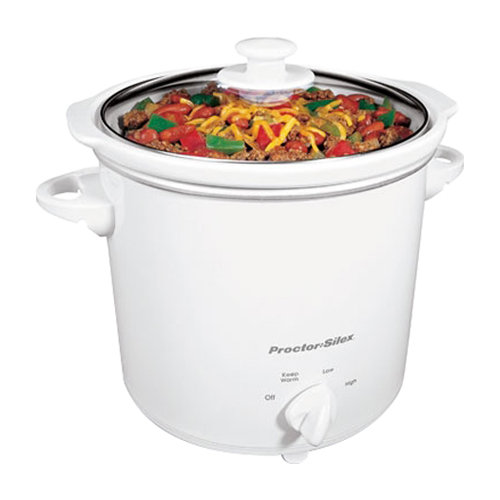 ProctorSilex 4Quart Round Crock Pot & Reviews Wayfair