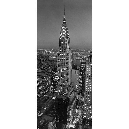 Chrysler building wall mural #2