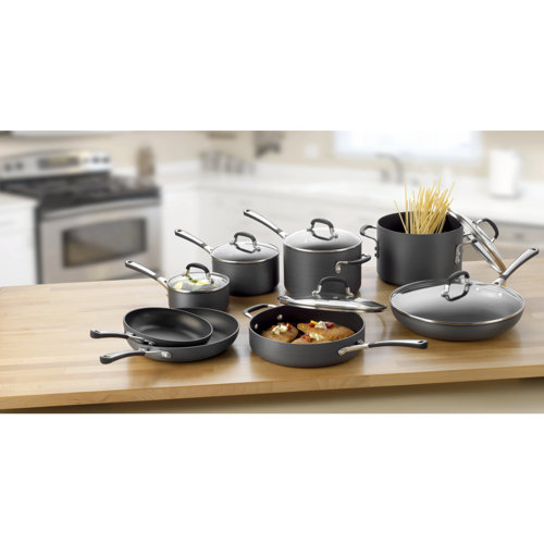 Calphalon Simply Nonstick 14 Piece Cookware Set & Reviews Wayfair