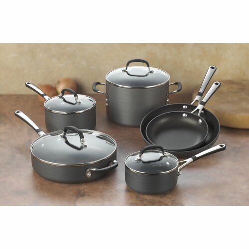 Calphalon Simply Nonstick 10 Piece Cookware Set