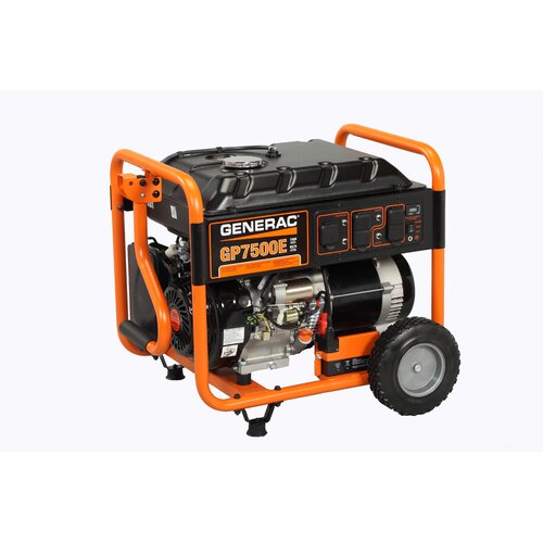 7500 watt electric start portable generator