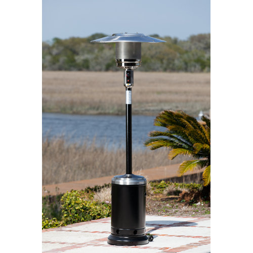 Fire Sense Hammer Tone & Stainless Steel Commercial Patio Heater & Reviews Wayfair