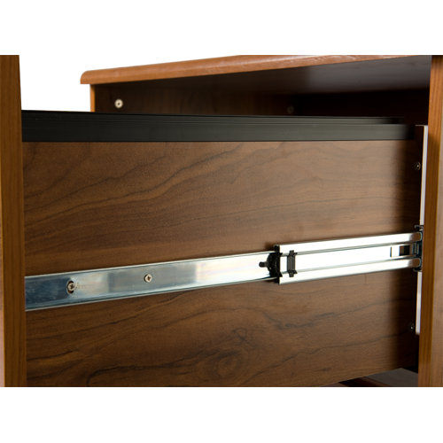 OS Home & Office Furniture Office Adaptations Corner Computer Desk with Monitor Platform