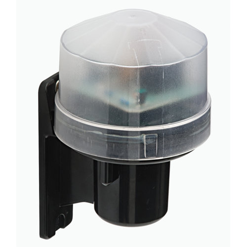Saxby Lighting Photocell Outdoor Semi-Flush Wall Light