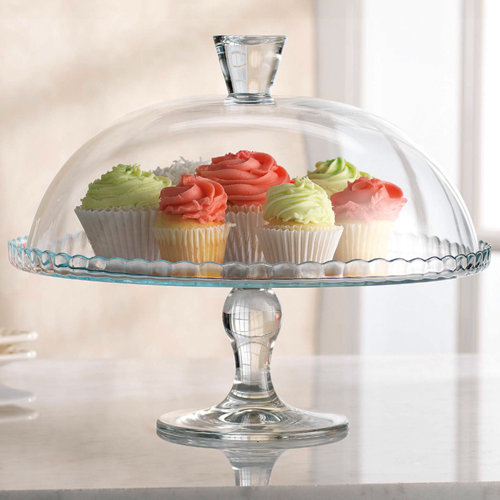 Godinger Silver Art Co Belmont Domed Cake Stand & Reviews Wayfair