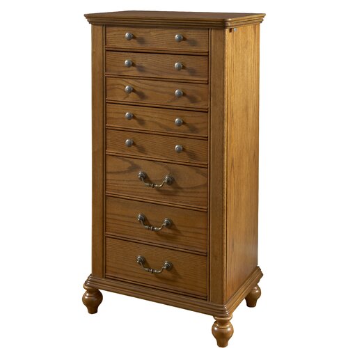 Powell Jewelry Armoire with Mirror