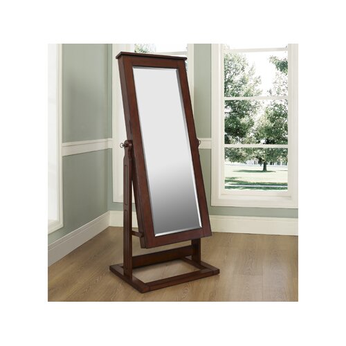 Powell Cheval Jewelry Armoire with Mirror