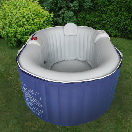 2Person Oval Inflatable Spa Wayfair
