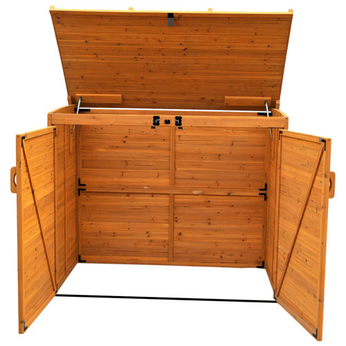... Refuge 6 Ft. W x 3 Ft. D Wood Storage Shed &amp; Reviews | Wayfair Supply