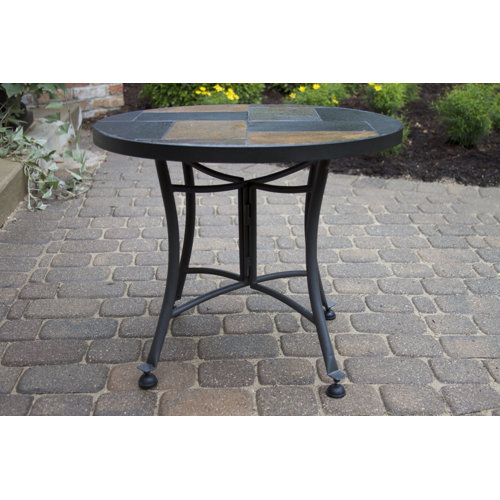 Outdoor Interiors Mosaic Side Table & Reviews Wayfair