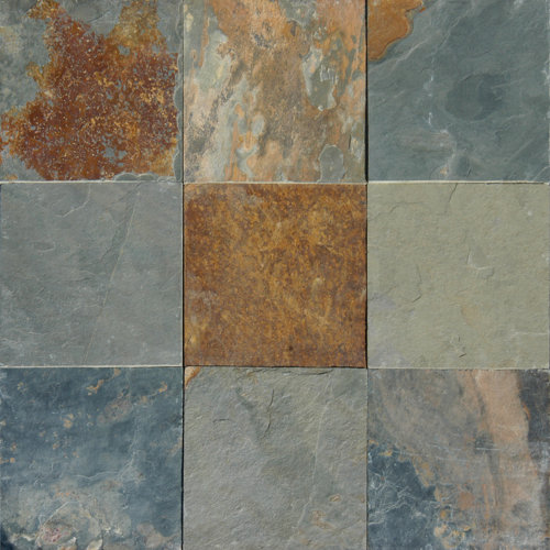slate multi color tile wayfair slate multi color tile wayfair