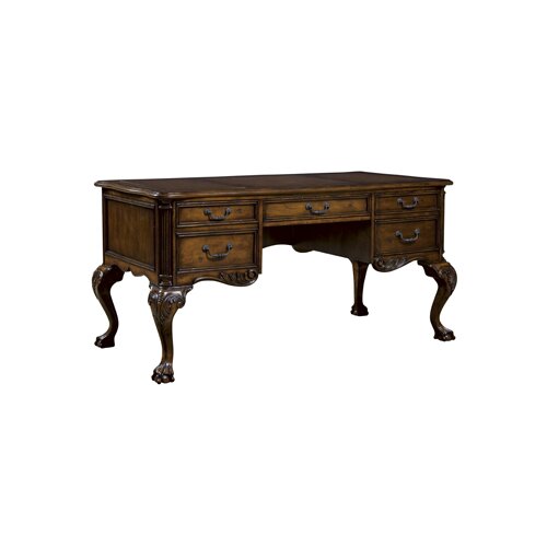 Hooker Furniture Bedford Row 60 W Ball Claw Writing Desk On