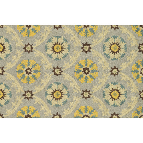 Yellow Grey Rug Wayfair