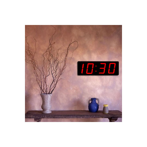 Big Time Clocks Huge 5" Numbers MultiAlarm LED Clock & Reviews Wayfair
