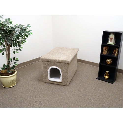 New Cat Condos Enclosure Cat Litter Box & Reviews Wayfair