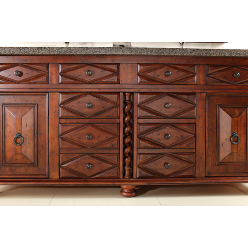 James Martin Furniture Continental 72" Double Vanity Base