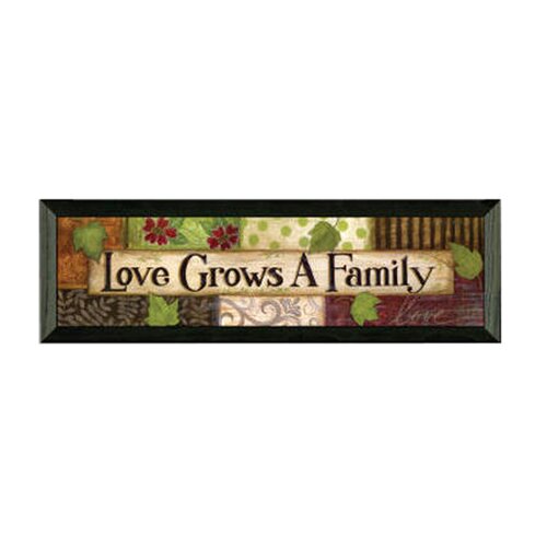 Timeless Frames Love Grows by Annie Lapoint Framed Graphic Art